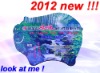 Wholesale factory customize 2012 new style pvc mouse pad