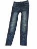 Wholesale 2011 new and hot seamless colorful printed pattern making jeans