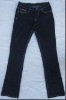 Wholesale fashion stock ladies' jeans pants