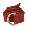 Wholesale Red Canvas Belt, Trendy Webbing Belt, Women's Jeans Belt