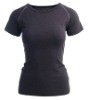 Wholesale bamboo clothing - bamboo t-shirt / women's top / round t-shirt