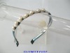 Wholesale 2012 new design Hair Holder in jean fabric and pearls