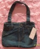 Wholesale denim jean handbag