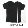 Wholesale woman t-shirt stock/women cloth stock/stock clothing/apparel stock