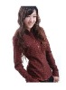 Wholesale Women's yarn dyed brushed flannel shirt
