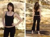 Wholesale bamboo t-shirt/baboo clothing/woman's top/ yoga wear/yoga clothes