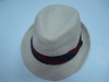Wholesale women's fashion fedora hat/short brim hat