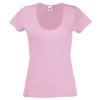 Wholesale Women's short sleeve round neck organic cotton single jersey T-sirt