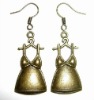 Wholesale Stylish vintage Pajamas skirt earrings