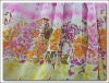 Wholesale fashion skirt fabric / printed chiffon