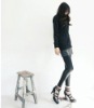 Wholesale PU fashion women MINI skirt