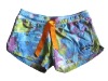 Wholesale Ladies' Short Pants 100%Cotton Stock Garments