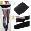 Black Women Elastic Transprent Tights Pants Stocking 02 wholsale