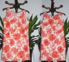 Wholesale Women's Vest, Sleeveless, Round Neck, Total print
