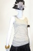 Wholesale Ladies Yarn dyed tank top