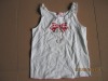 Wholesale girls' polyester tank top
