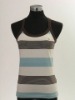 Wholesale Lady's 100% Cotton Tank Top,Knitted