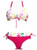 Wholesale two pieces nylon lady's swimwear