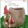 Wholesale Resin gnome garden flower pots&planter