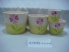 Wholesale colorful ceramic flower pot