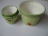 Ceramic flower pot