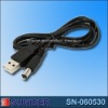 5.5MM/2.1MM - USB A MALE DC POWER CABLE