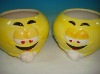 Wholesale Hand painted ceramic pottery flower pots