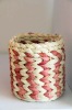 Wholesale pink mini wicker bio flower pot for home decoration