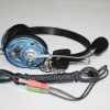 Wholesale Stylish Computer Wired Stereo Headset with Mic