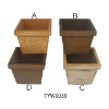 Wholesale Vintage Outdoor Wooden Flower Pot