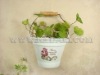 Wholesale decorative &Flower pot with handle