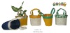 Wholesale colourful series jute flower pot