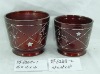 Wholesale round clay flower pot