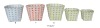 Wholesale pp woven flower pot