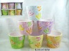 Ceramic glazed flower pot/Rose design-Hotselling!
