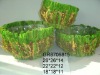 Wholesale leaf and grain flower pots