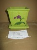 Wholesale Ceramic flower pot with dish