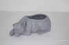 Wholesale sanstone finished garden animal flower pot