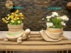 Wholesale Animal flower pot garden decoration