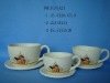 Wholesale bowl with plate flower pot