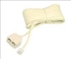 Wholesale Telephone 6P4C dual-jack extension cord