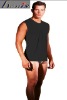 Wholesale New Sexy Black Knitted Male Vest