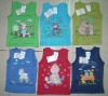 Baby Printed Vest stock