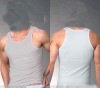 Wholesale 100% cotton Men's vest