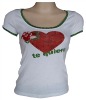 lady's fashion t-shirt