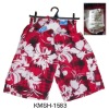 100% polyester Men's Beach Shorts Stock, new products