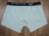 Wholesale plain white men's boxer shorts
