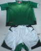 Wholesale Men's soccer shirt and shorts