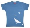 Wholesale 100% organic cotton / bamboo& organic cotton t shirt fashion style