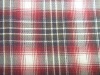 Wholesale yarn dyed plaid 100% cotton fabric for men's shirt
